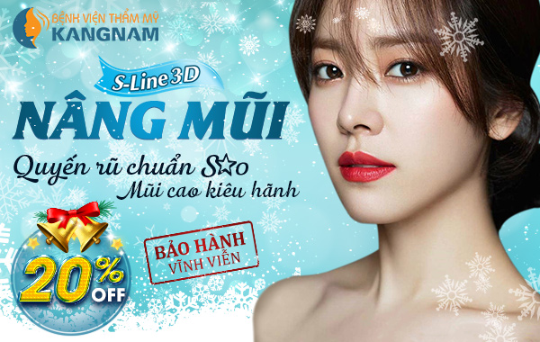 Nâng mũi: Quyến rũ chuẩn Sao – Quà tặng Noel: off 20%