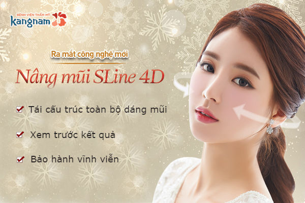 Sửa mũi Sline 4D – Giải pháp cho dáng mũi đẹp hoàn hảo